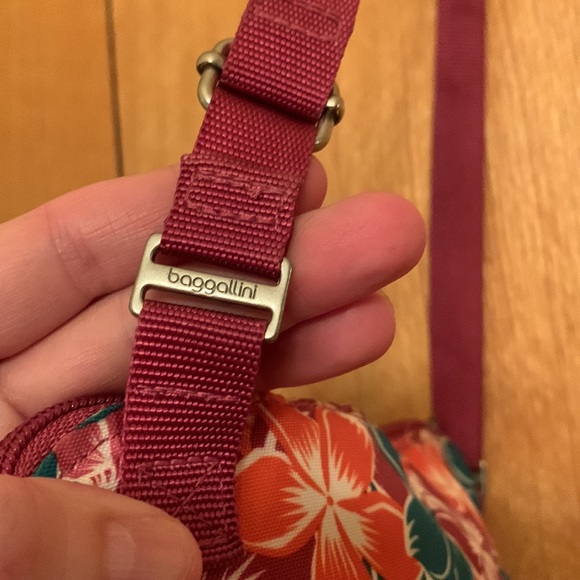 Baggallini Horizon floral print colorful crossbody bag RFID wallet organizer EUC - Picture 10 of 15